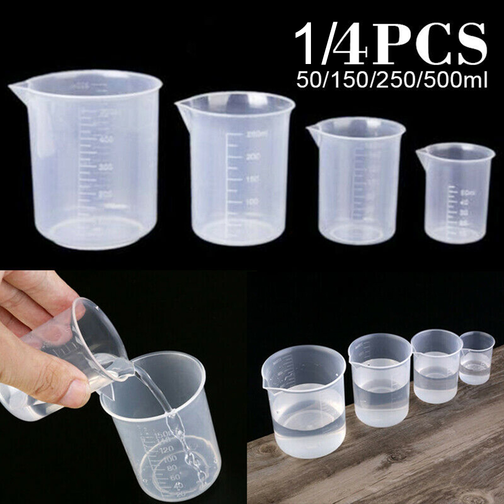 Cốc Đo Lường Bằng Nhựa Trong Suốt