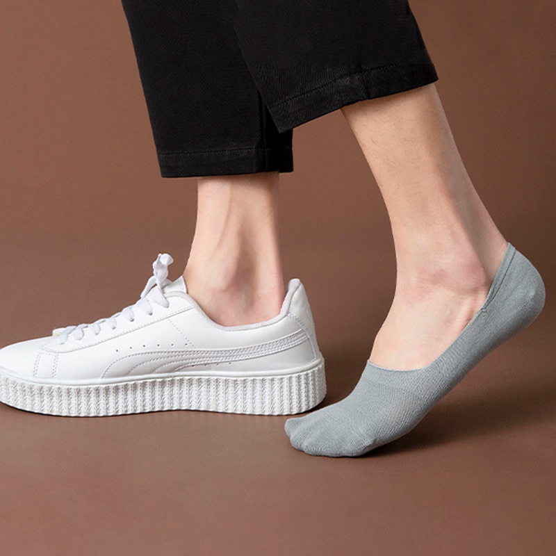 Vớ Thể Thao / Vớ Cotton Siêu Mỏng Co Giãn Thoáng Khí Thấm Hút Mồ Hôi Cho Nam