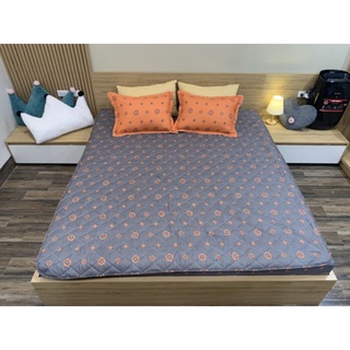 ga gối cotton poly chun trần bông