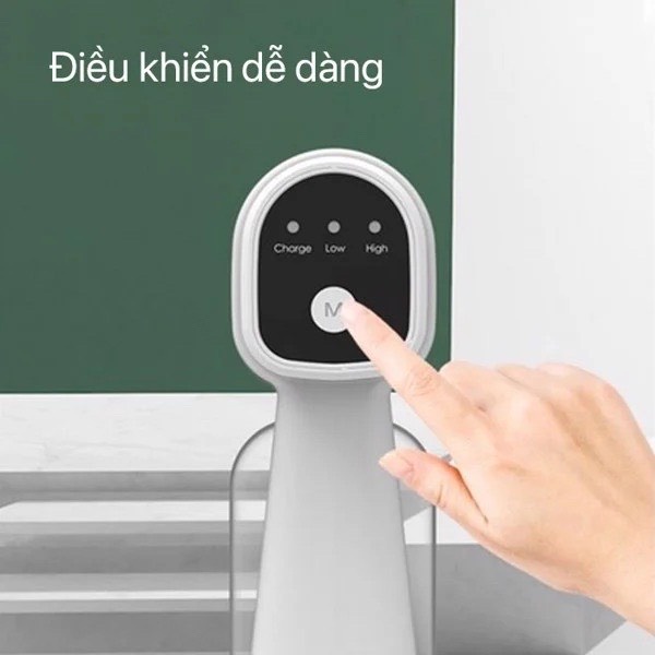 Máy xịt khử khuẩn NANO K5, máy xịt khử khuẩn cầm tay tích hợp ánh sáng xanh diệt khuẩn