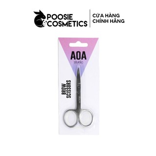 Kéo tỉa mày và mi giả AOA Eyebrow Scissors