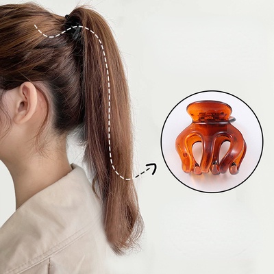 Kẹp Tóc Đuôi Ngựa Tạo Kiểu Tóc Đuôi Ngựa Phong Cách Hàn Quốc Cho Nữ
