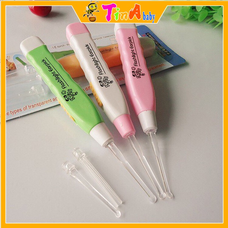 Đèn lấy ráy tai,ngoáy tai có đèn cho bé iu, đèn ngoáy tai,đèn soi tai E205