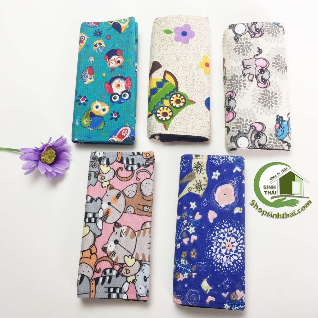 Bóp ví thổ cẩm đựng tiền - Bóp dài 20cm x 11cm - giao màu ngẫu nhiên