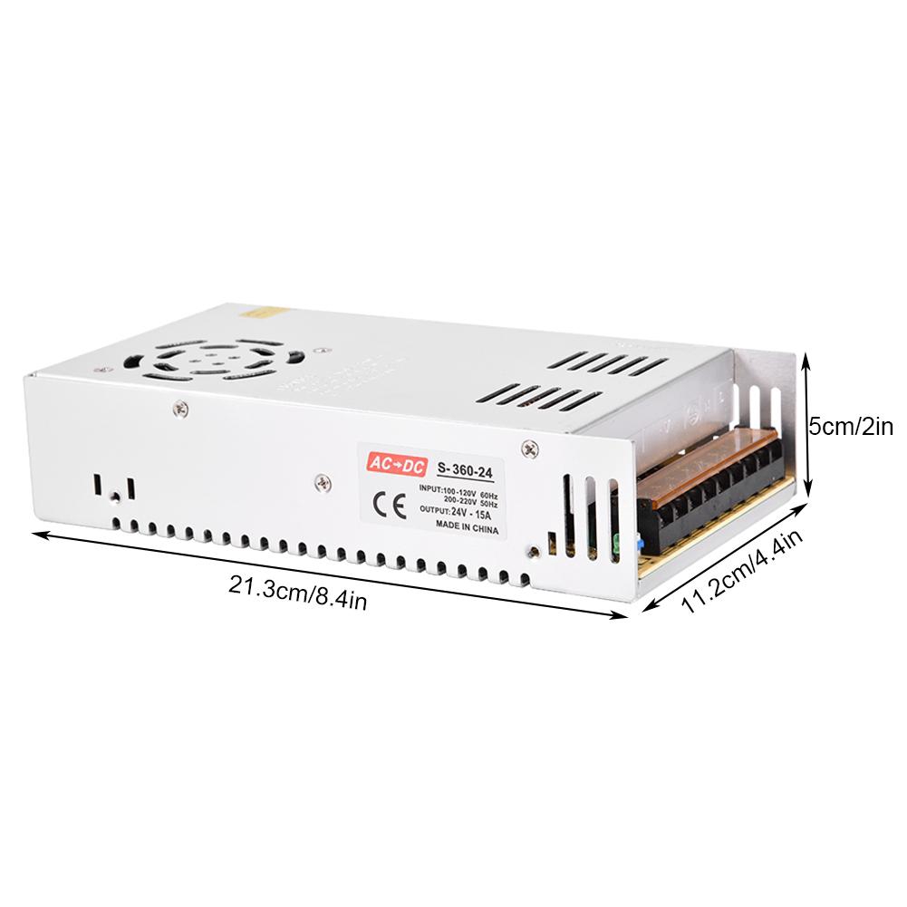Bộ Chuyển Đổi Nguồn Điện 24v 15a 360w