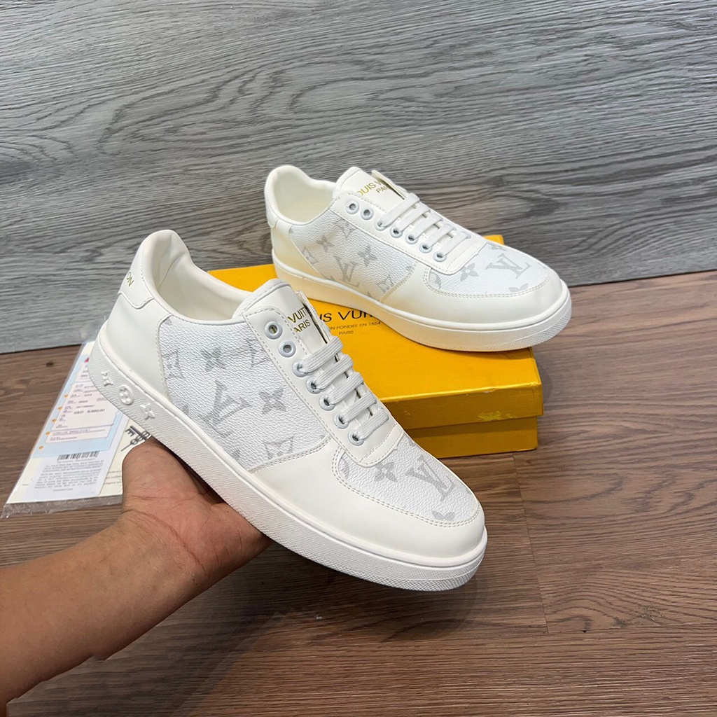 Giày nam Lv,giày snearkers nam,mẫu mới cực độc,chất liệu cao cấp,form dáng chuẩn,cực dễ phối đồ