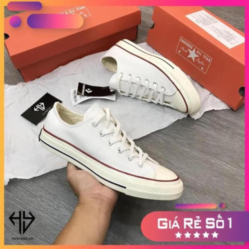 [Sale 3/3] [FULLBOX+ Freeship ] Giày CV Classic All Star Trắng kem Thấp Cổ Nam Nữ, giày thể thao nam nữ Sale 11 -op1 " :