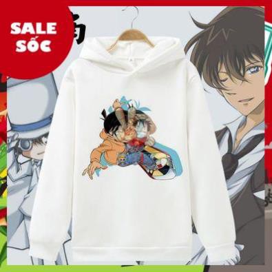 (SALE SỐC) Áo Hoodie Thám Tử Lừng Danh Conan!!