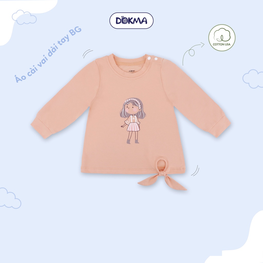 SALE 20% - Áo cài vai dài tay Dokma