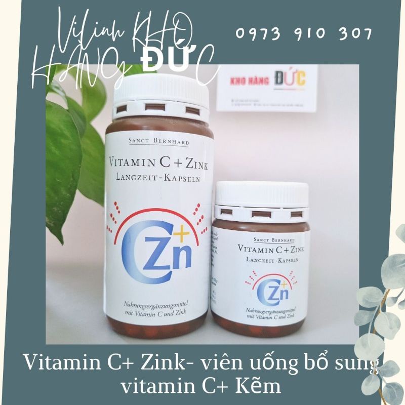 (Bill Đức) Sanct Bernhard Vitamin C + Zink