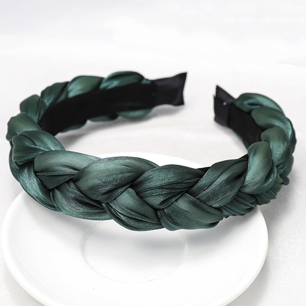 Cài tóc họa tiết tết bím màu trơn sành điệu