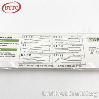 Bộ 6 Chiếc Nhíp (Pank)