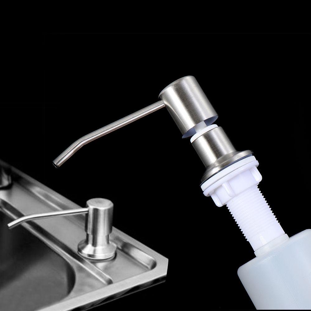 BORAG Bình Đựng Xà Phòng Rửa Tay Dạng Lỏng Bằng Thép Không Gỉ Tiện Lợi Dành Cho