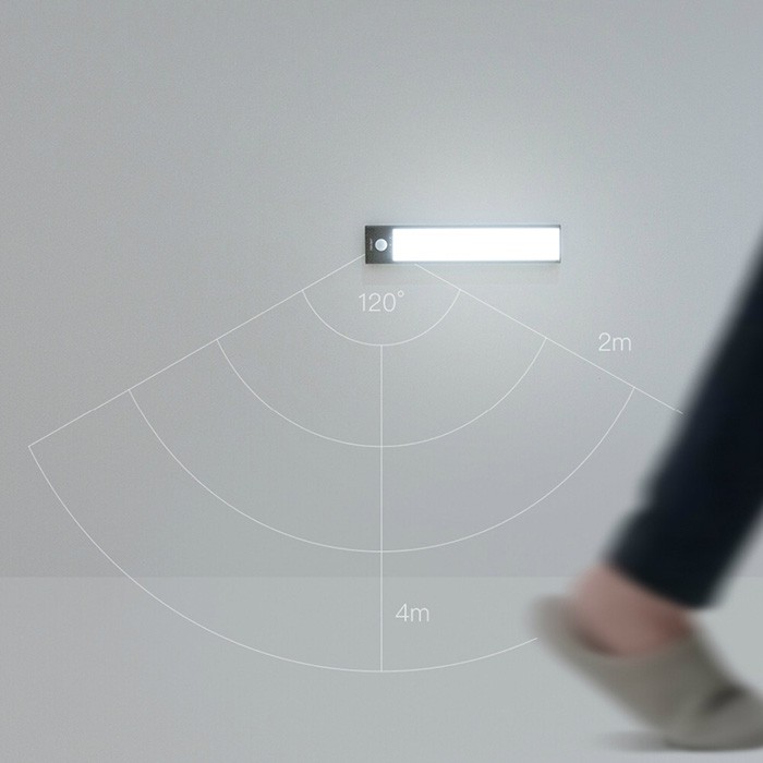 [Hỏa tốc] Đèn led thanh cảm biến tích điện Xiaomi Yeelight, 20-40-60cm, sạc type C, 3 mức sáng