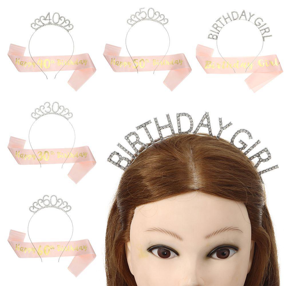 Băng Đô Xinh Xắn Cho Bé Gái 30 / 40 / 50 / 60th