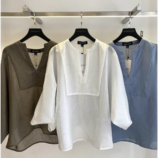 Áo cổ V lanh 2ND DATE TOP029SB