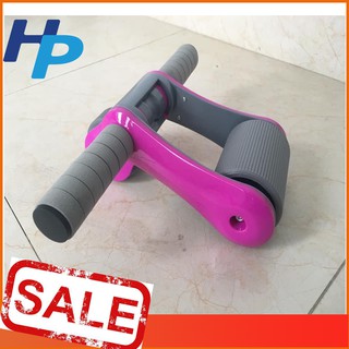 [ XẢ KHO 3 NGÀY ] Sản phẩm con lăn tập bụng 2 bánh - máy tập bụng đa năng - Hòa Phong Sport - chất liệu bằng nhựa ABS