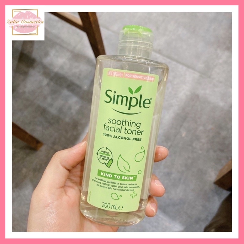 Toner Nước Hoa Hồng Simple