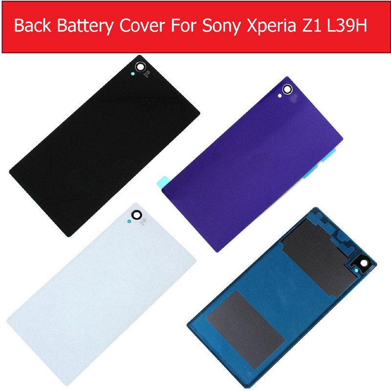 SONY XPERIA Z Z1 Z2 Z3 Z4 / Z3plus Z5 Nắp pin PC màu đen Cửa sau Pin Vỏ thủy tinh Vỏ máy tính COMPACT ULTRA M5 BACK COVER HOUSING BATTERY COVER, BACK COVER