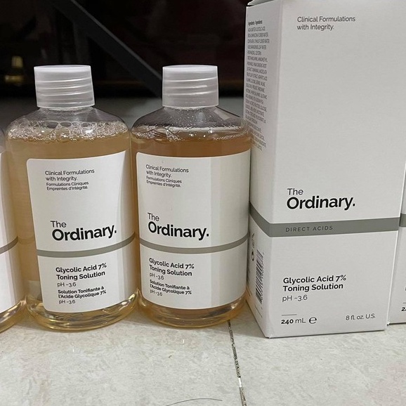 Hộp Xấu toner tẩy tế bào da chết The Ordinary Glycolic Acid (AHA) 7% Toning Solution | BigBuy360 - bigbuy360.vn