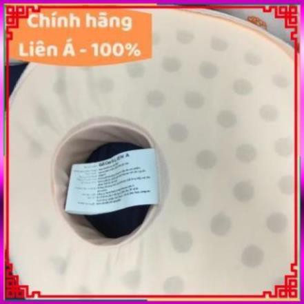 ( Tieumailinh ) ( CC2016 ) Gối cao su em bé Liên Á Round - CHỐNG MÉO, CỐ ĐỊNH ĐẦU CHO BÉ