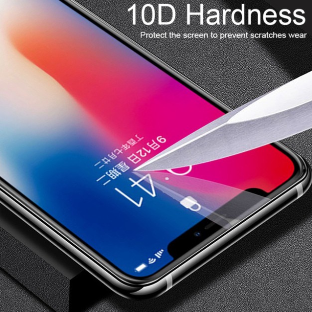 🔥Bán lỗ lấy đánh giá🔥 Kính cường lực iphone 10D Full màn cho tất cả các dòng iphone .