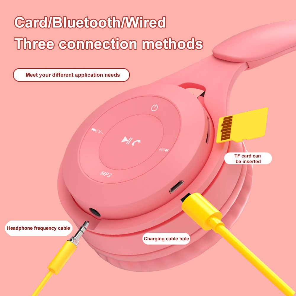 Tai Nghe Trùm Đầu Y08 Kết Nối Bluetooth Âm Thanh Hifi Kiểu Dáng Thể Thao