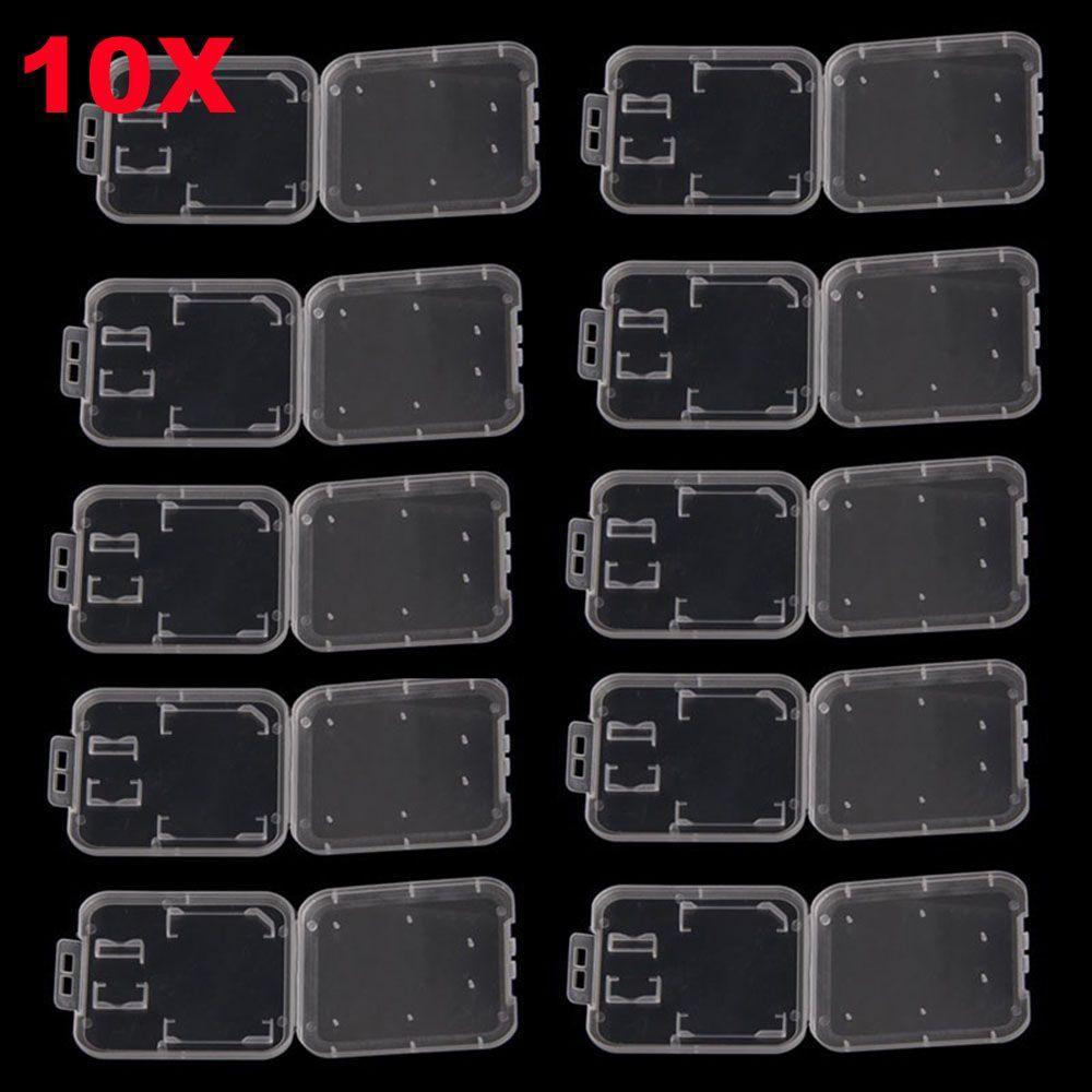 Set 10 Hộp Nhựa Đựng Thẻ Nhớ Tiện Dụng