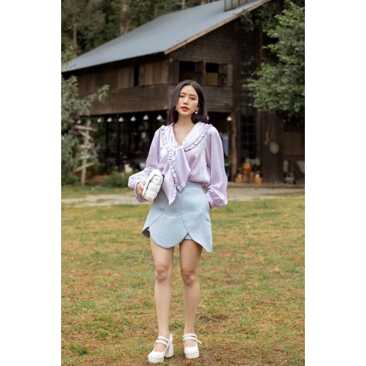 Set Violeta shirt + Sky skirt