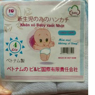10 Khăn sữa, khăn xô 4 lớp