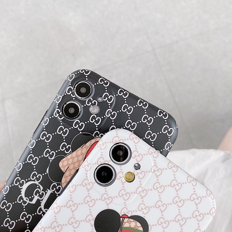 Ốp Lưng Mềm In Hình Chuột Mickey / Gucci Cho Iphone 12 / Pro / Max / Mini / 11 / Xs Max / Xr / X / I7 / 7p / 8 / 8 Plus / 6 / 6s