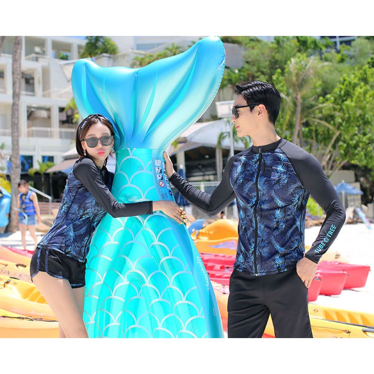 Đồ bơi nam tay dài có dây kéo | BigBuy360 - bigbuy360.vn