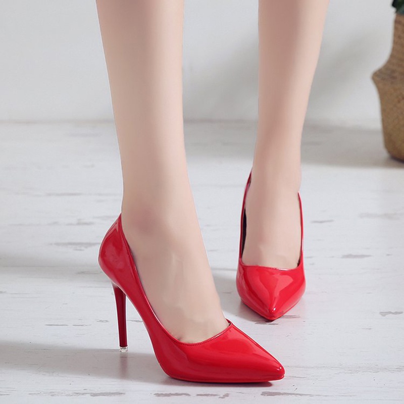 Giày cao gót IELGY 10cm mũi nhọn thời trang công sở thanh lịch