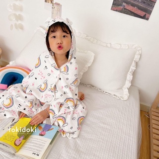 Áo choàng Muslin xô cho bé