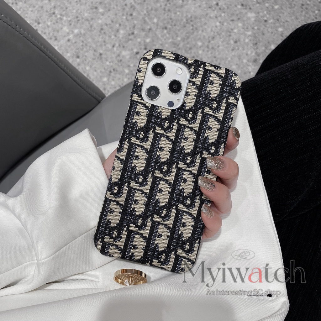 Ốp Điện Thoại Họa Tiết Thêu Đơn Giản Thời Trang Chống Rơi Cho iphone 13 Pro Max 12 11 Pro Max