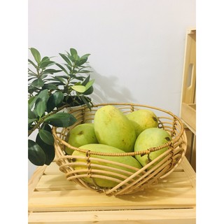 Rổ đựng trái cây bằng Mây