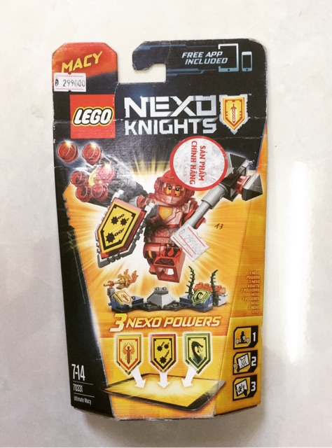 Lego Nexo Kights 70331 - Bộ xếp hình Lego Hiệp sĩ Macy