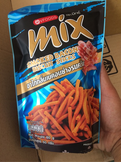 Bim mix gà/thịt hun hói/ cay / tảo biển thái lan gói to 60gr