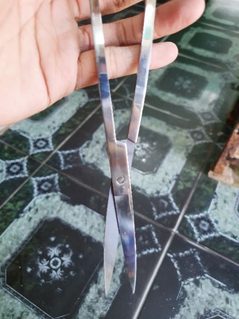 KÉO GỢN SÓNG CÂY THỦY SINH HỒ CÁ DÀI 23CM