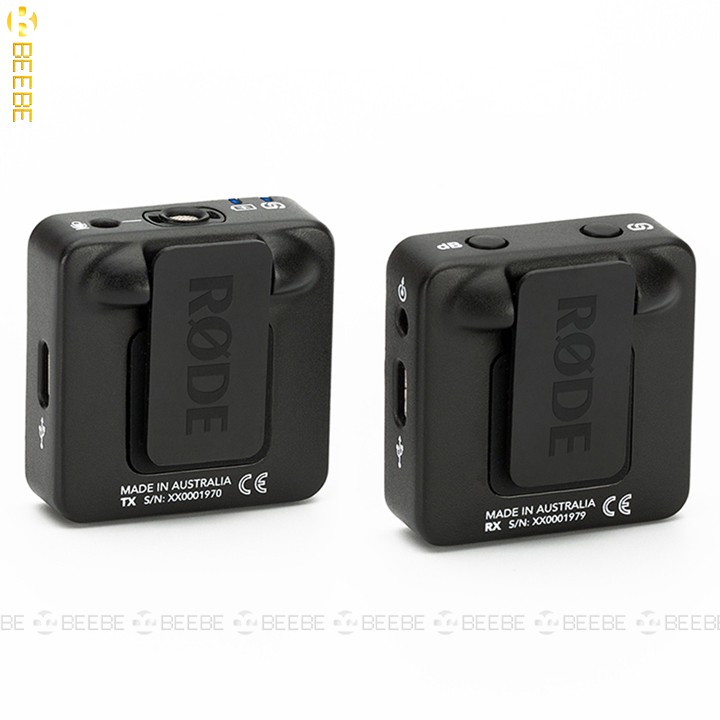 RODE Wireless GO / Wireless GO 2 - Micro Không Dây Cho Máy Ảnh, Máy Quay, Siêu Nhỏ Gọn, Sóng 2.4Gz