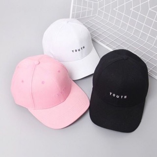 Nón kết youth giá rẻ - mũ lưỡi trai vải thô giá rẻ - mũ khoá dán