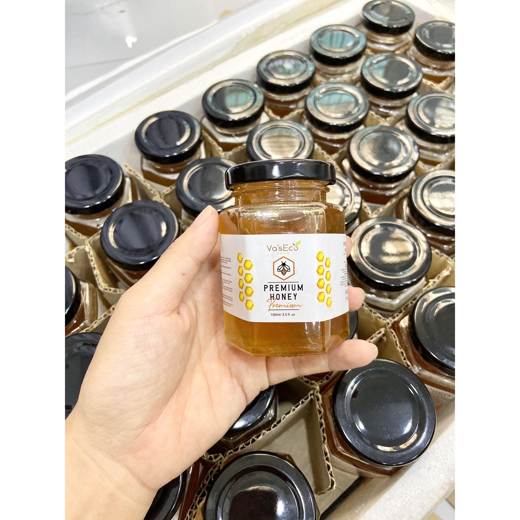 Mật ong nguyên chất (mat ong cà phê) 100% thiên nhiên
