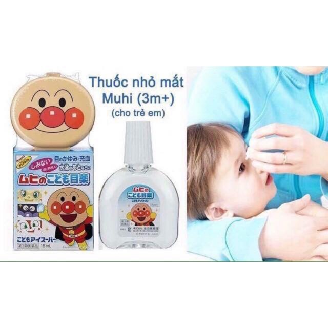 Nhỏ Mắt Muhi dành cho bé từ 3 tháng tuổi.