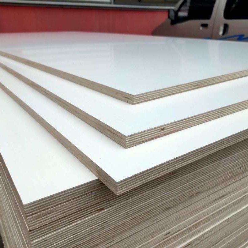 Ván ép công nghiệp mặt HPL 18mm (18mm White Color HPL Faced Plywood)