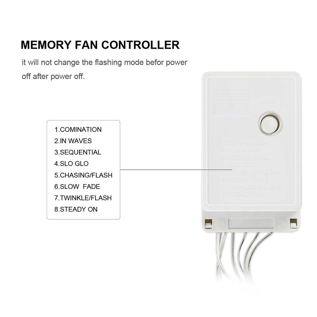Dây đèn hình ngôi sao/ mặt trăng trang trí nhà cửa/ ngoài trời 3.5m tiện dụng
