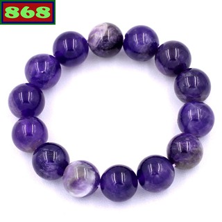 Vòng chuỗi đeo tay đá màu tím than