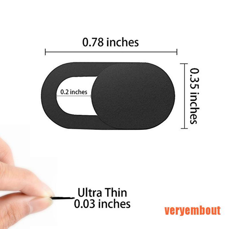 Nắp Trượt Bảo Vệ Ống Kính Webcam Cho Laptop Mobile | BigBuy360 - bigbuy360.vn