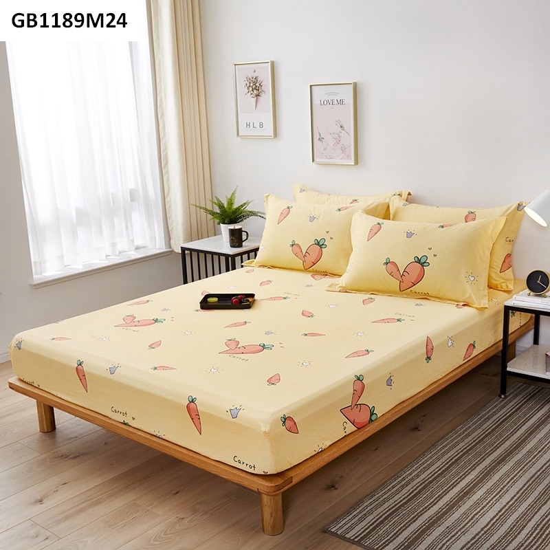 GB1189- sale 30% Ga trải giường ga bọc chun cotton 120 x 200cm hàng nhập