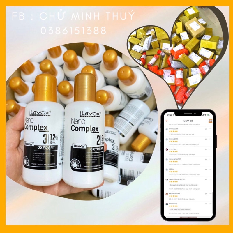 SỈ OXY TRỢ NHUỘM LAVOX