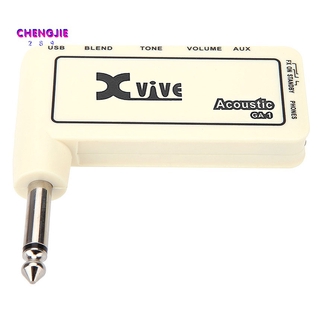 ROCK Bộ Khuếch Đại Âm Thanh Mini Xvive Ga1 Cho Đàn Guitar Điện